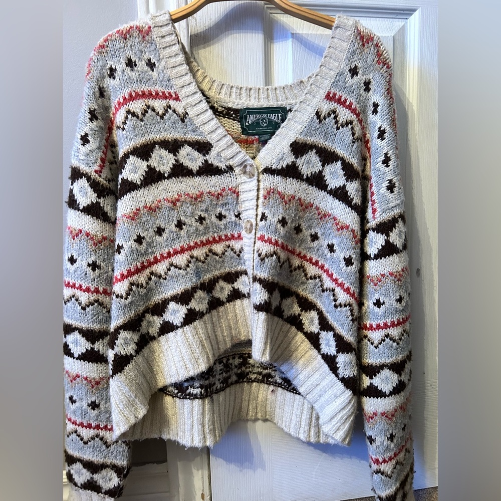 american eagle cardigan